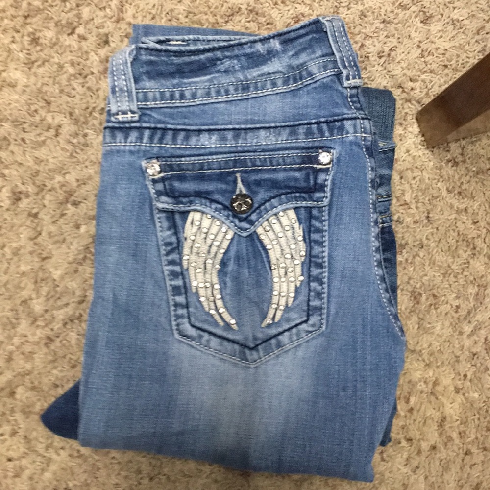 Miss me wing  29 x32 tag says boot cut